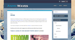 Desktop Screenshot of animewaves.net